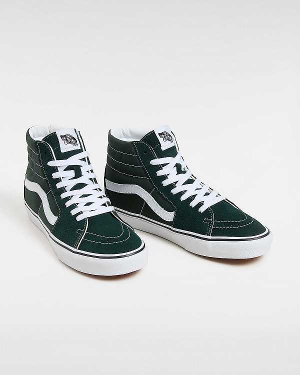 Green Women Vans Sk8-Hi Skate Shoes Australia | VN1736054