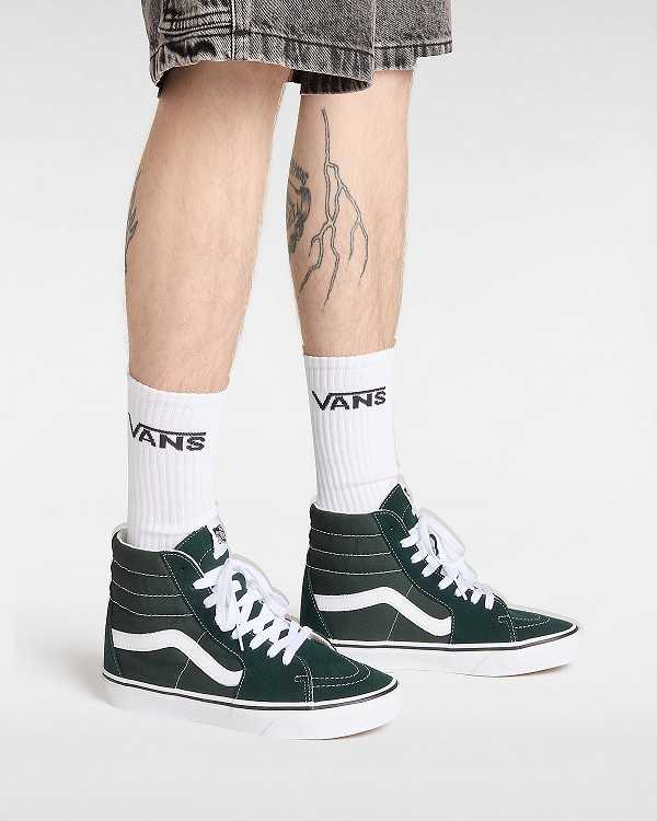 Green Women Vans Sk8-Hi Skate Shoes Australia | VN1736054