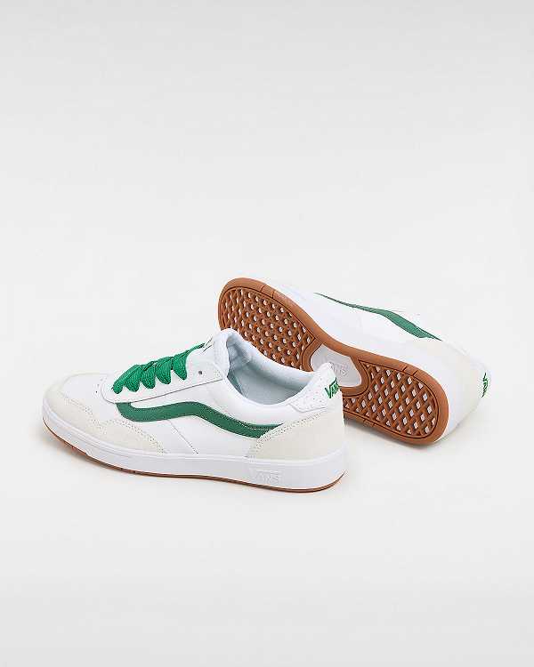 Green / White Men Vans Cruze Too ComfyCush Sneakers Australia | VN3056297