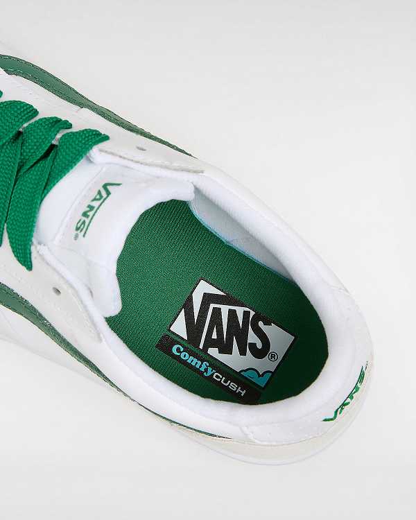 Green / White Men Vans Cruze Too ComfyCush Sneakers Australia | VN3056297