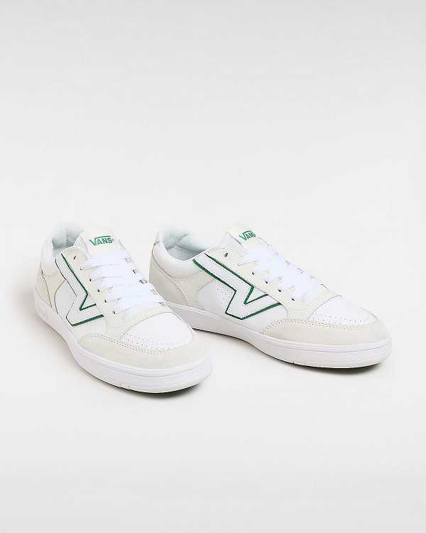 Green / White Men Vans Lowland ComfyCush Tennis Shoes Australia | VN9704125