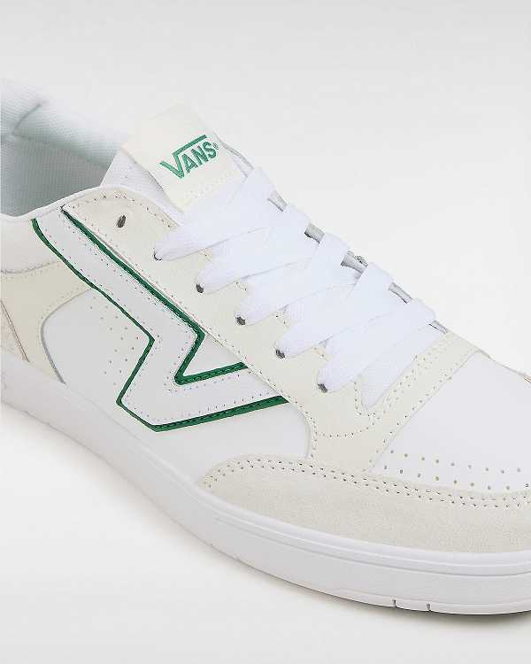 Green / White Men Vans Lowland ComfyCush Tennis Shoes Australia | VN9704125