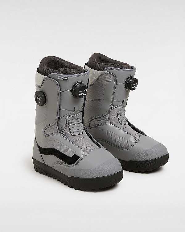 Grey Men Vans Aura Pro Snowboard Boots Australia | VN0458169