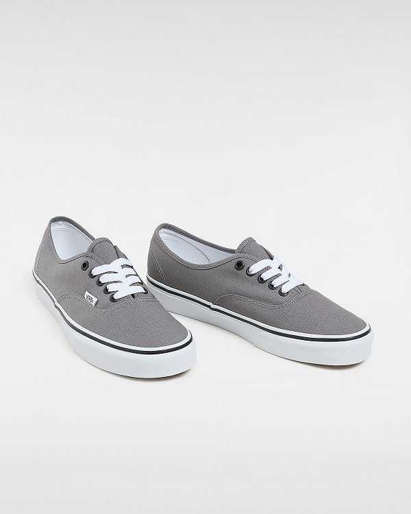 Grey Men Vans Authentic Sneakers Australia | VN2683074