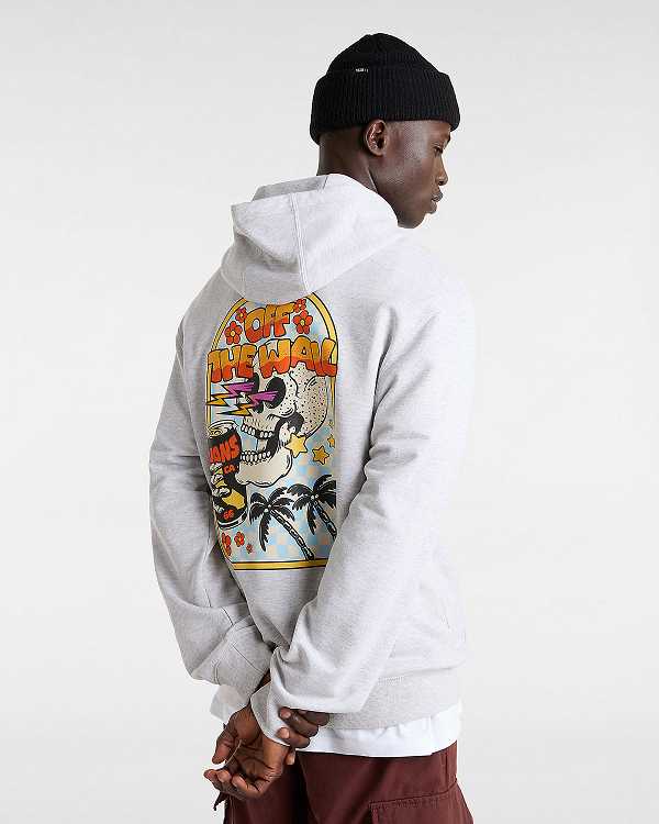 Grey Men Vans Bouya Hoodie Australia | VN4082519