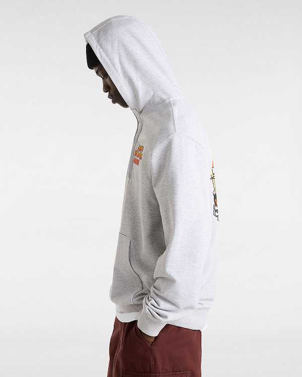 Grey Men Vans Bouya Hoodie Australia | VN4082519