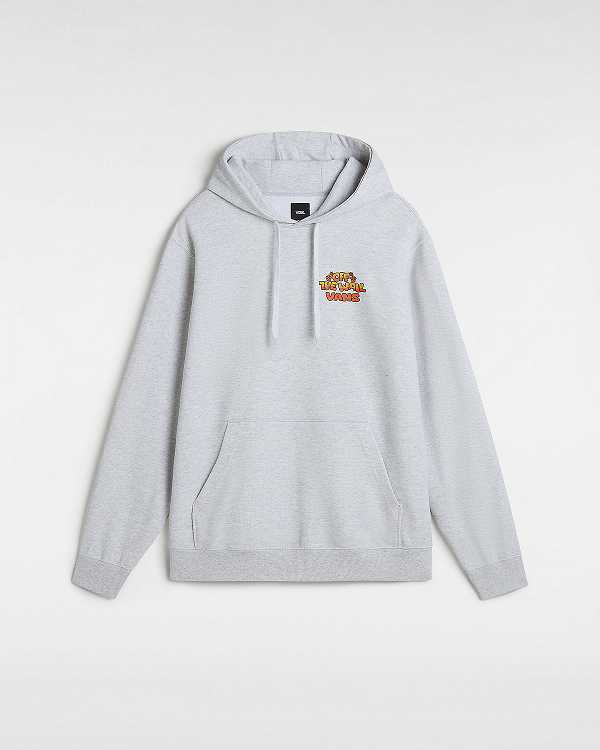 Grey Men Vans Bouya Hoodie Australia | VN4082519