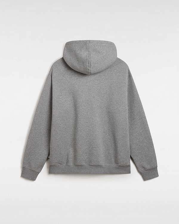 Grey Men Vans Fish loose Hoodie Australia | VN9108476