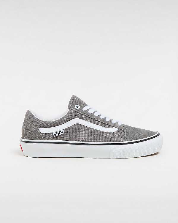 Grey Men Vans Old Skool Skate Shoes Australia | VN4653892