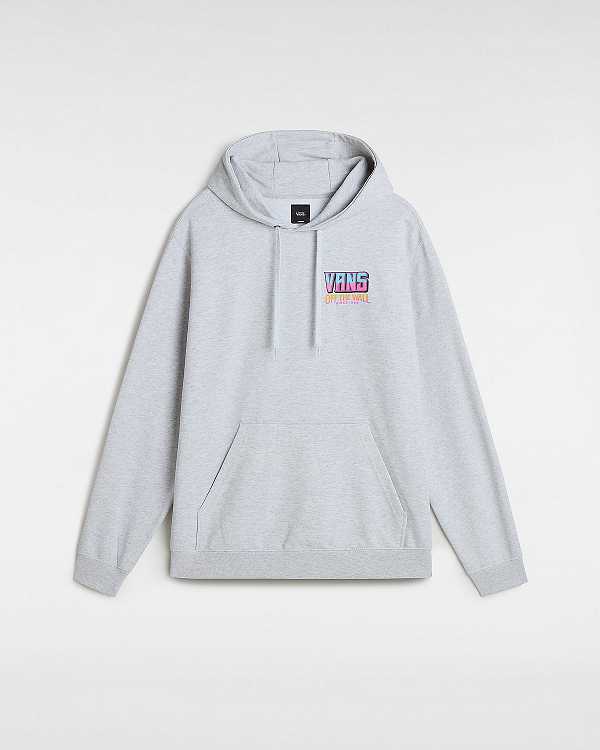 Grey Men Vans Palm Cheers Classic Hoodie Australia | VN7498316