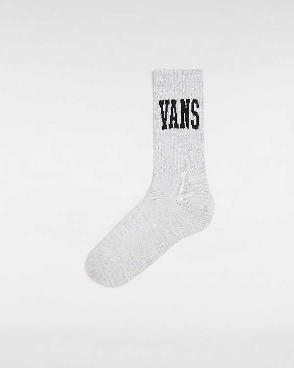 Grey Unisex Vans Arched Crew (1 Pair) Socks Australia | VN7632940