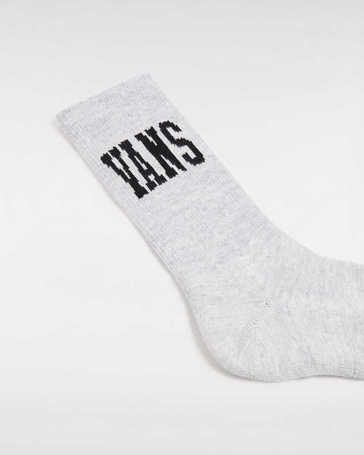 Grey Unisex Vans Arched Crew (1 Pair) Socks Australia | VN7632940