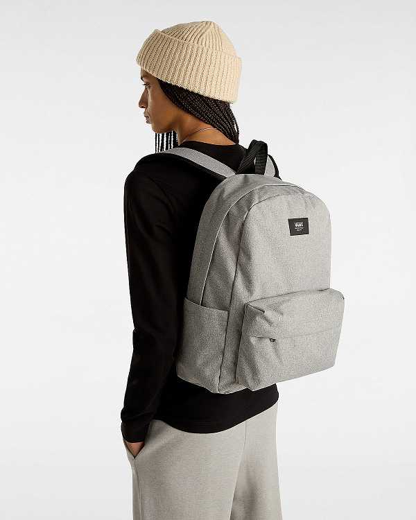 Grey Unisex Vans Old Skool Backpacks Australia | VN5614270