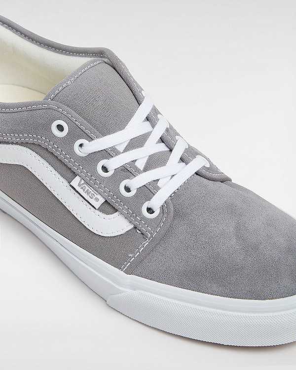 Grey Women Vans Chukka Low Sidestripe Skate Shoes Australia | VN0584123