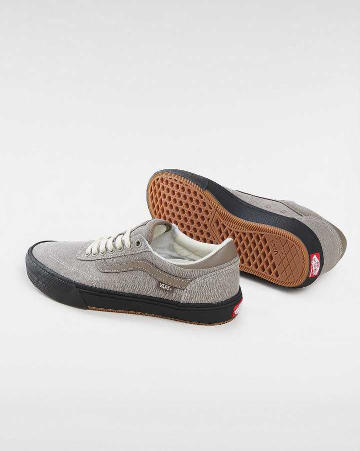 Grey Women Vans Gilbert Crockett Herringbone Skate Shoes Australia | VN0368715