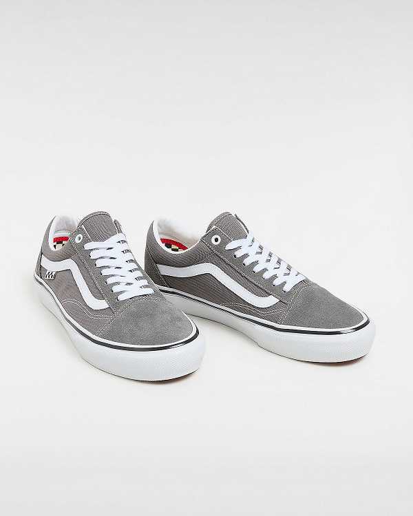 Grey Women Vans Old Skool Skate Shoes Australia | VN3497285