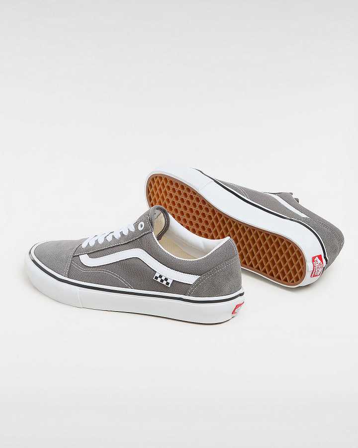 Grey Women Vans Old Skool Skate Shoes Australia | VN3497285