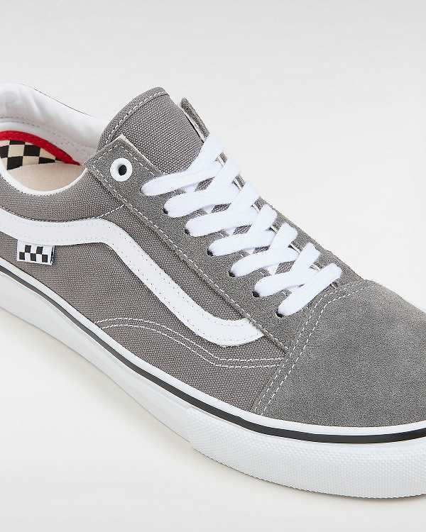 Grey Women Vans Old Skool Skate Shoes Australia | VN3497285