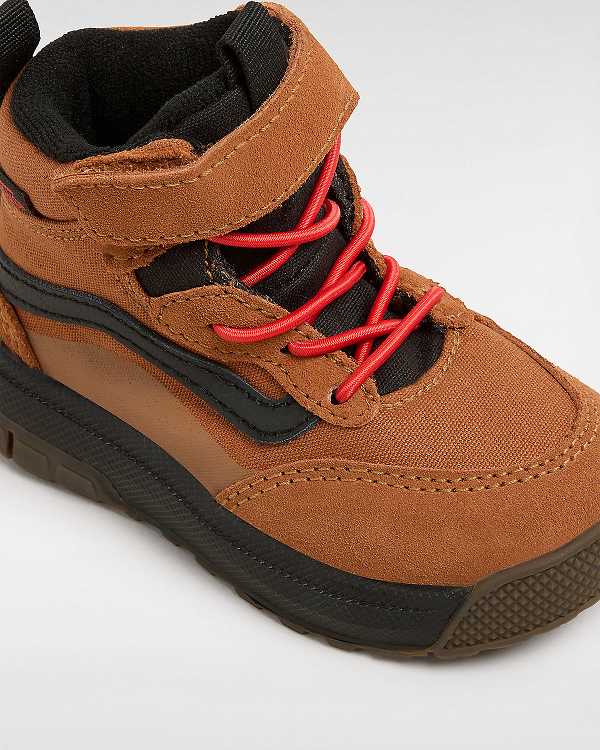 Orange Kids' Vans MTE Mini Crest (1-4 Years) Hiking Boots Australia | VN6123079