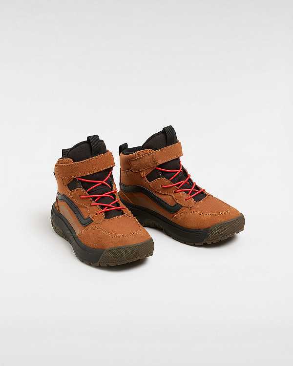 Orange Kids' Vans MTE Mini Crest (4-8 Years) Hiking Boots Australia | VN9123546