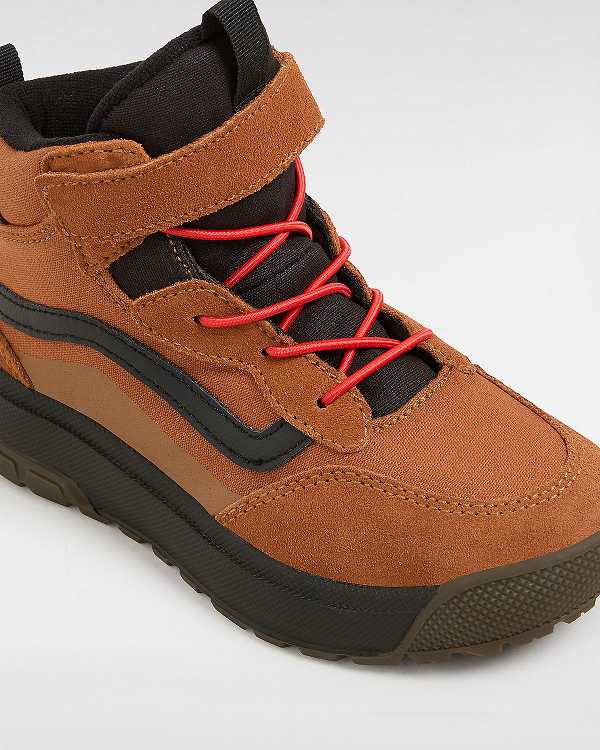 Orange Kids' Vans MTE Mini Crest (4-8 Years) Hiking Boots Australia | VN9123546