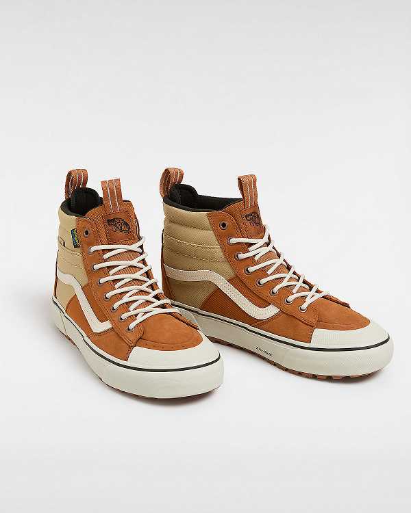 Orange Men Vans MTE Sk8-Hi Waterproof Shoes Australia | VN0249153