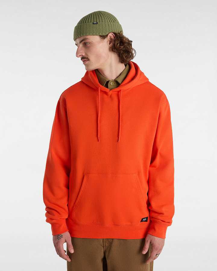 Orange Men Vans Original Standards Loose Hoodie Australia | VN2673590