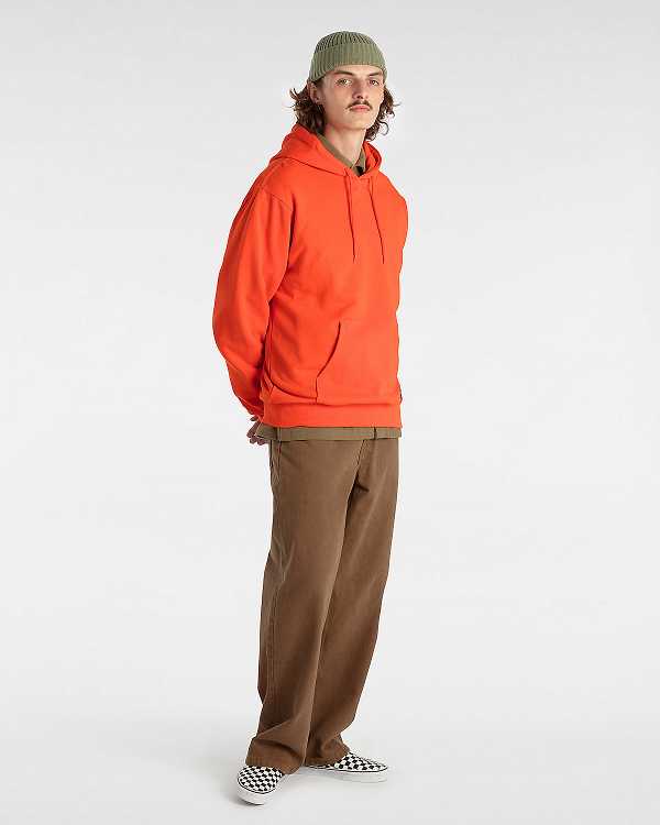 Orange Men Vans Original Standards Loose Hoodie Australia | VN2673590