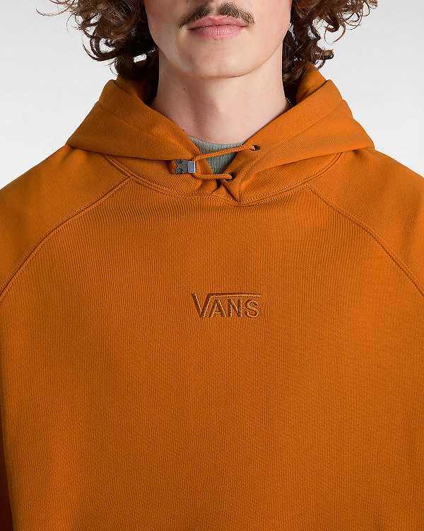 Orange Men Vans Premium Hoodie Australia | VN9476320