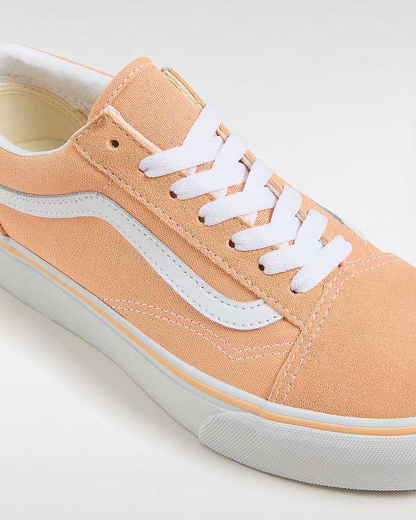 Orange Women Vans Old Skool Platform Shoes Australia | VN9521683