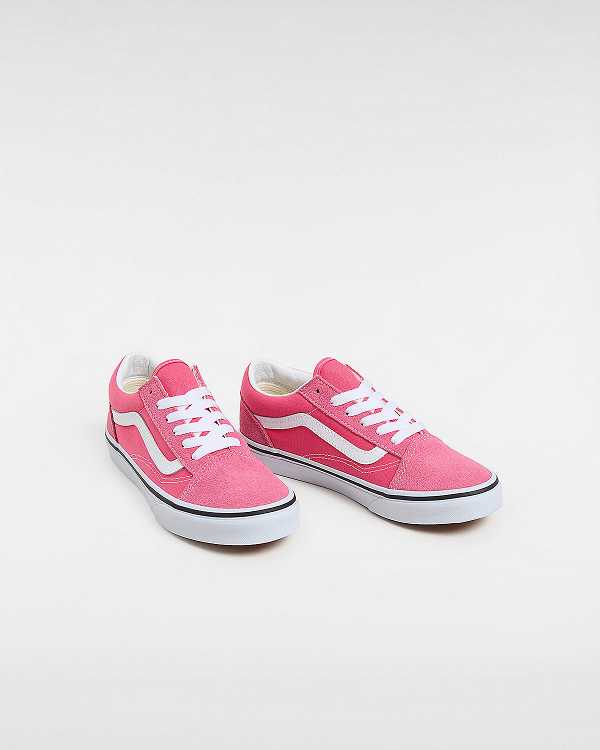 Pink Kids' Vans Old Skool (8-14 Years) Sneakers Australia | VN2074981