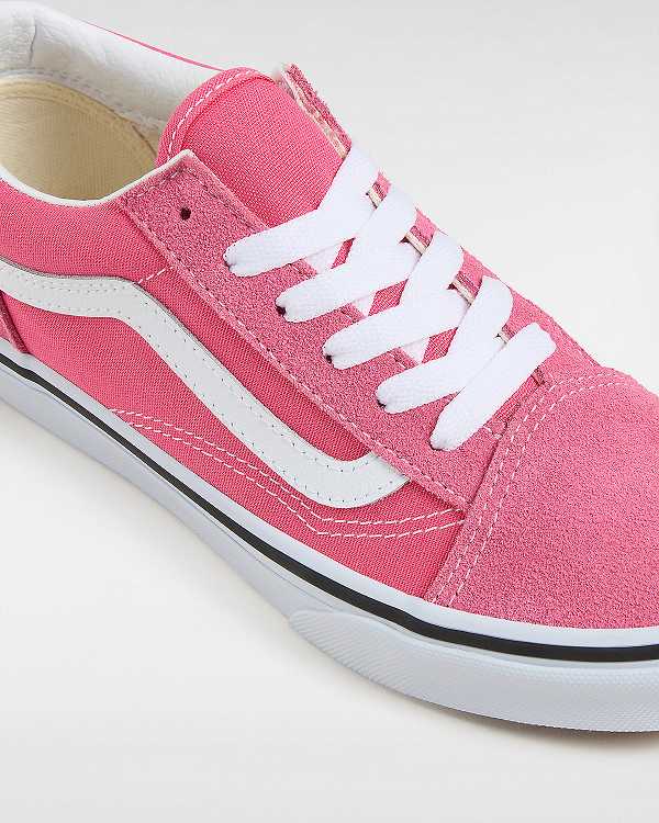 Pink Kids' Vans Old Skool (8-14 Years) Sneakers Australia | VN2074981