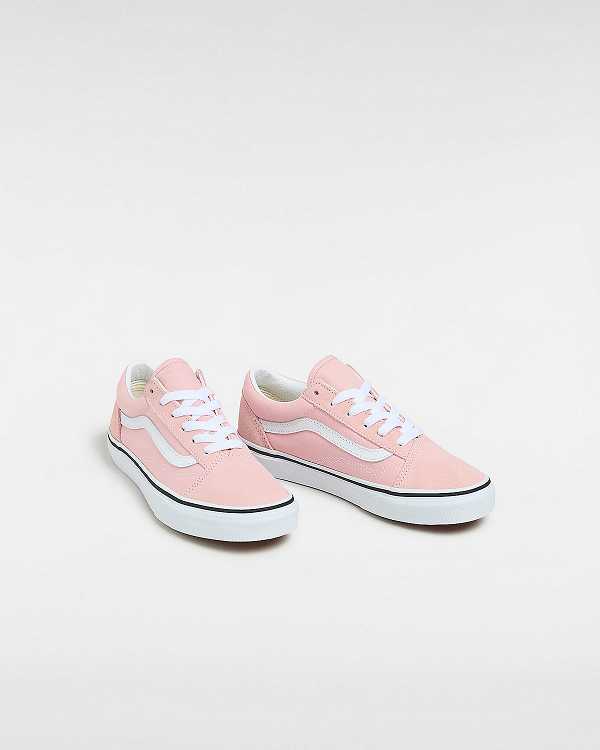 Pink Kids' Vans Old Skool (8-14 Years) Sneakers Australia | VN6385291