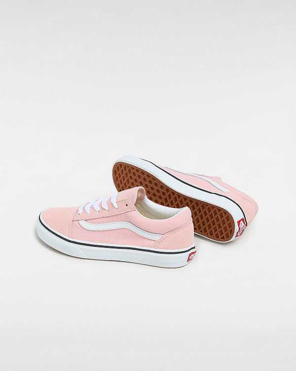 Pink Kids' Vans Old Skool (8-14 Years) Sneakers Australia | VN6385291