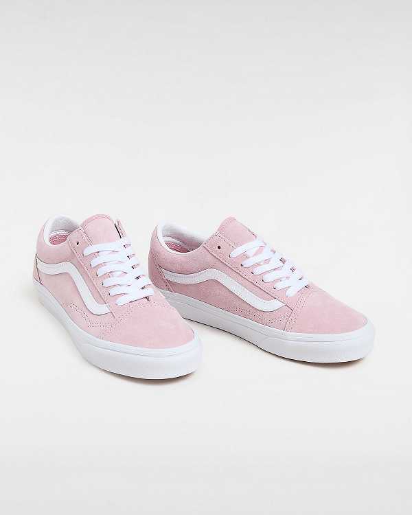 Pink Men Vans Pig Suede Old Skool Sneakers Australia | VN5693847