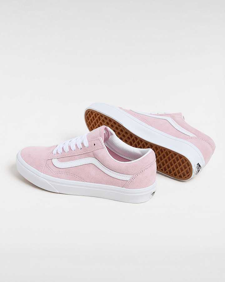 Pink Men Vans Pig Suede Old Skool Sneakers Australia | VN5693847