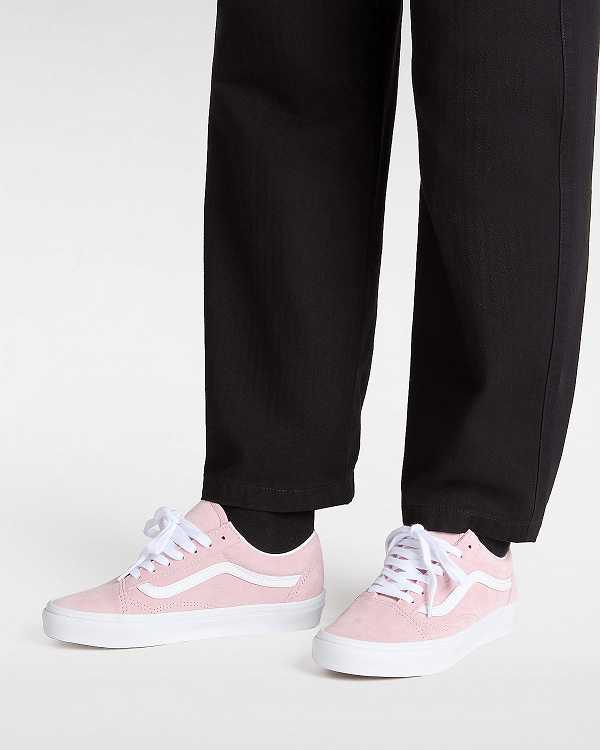 Pink Men Vans Pig Suede Old Skool Sneakers Australia | VN5693847