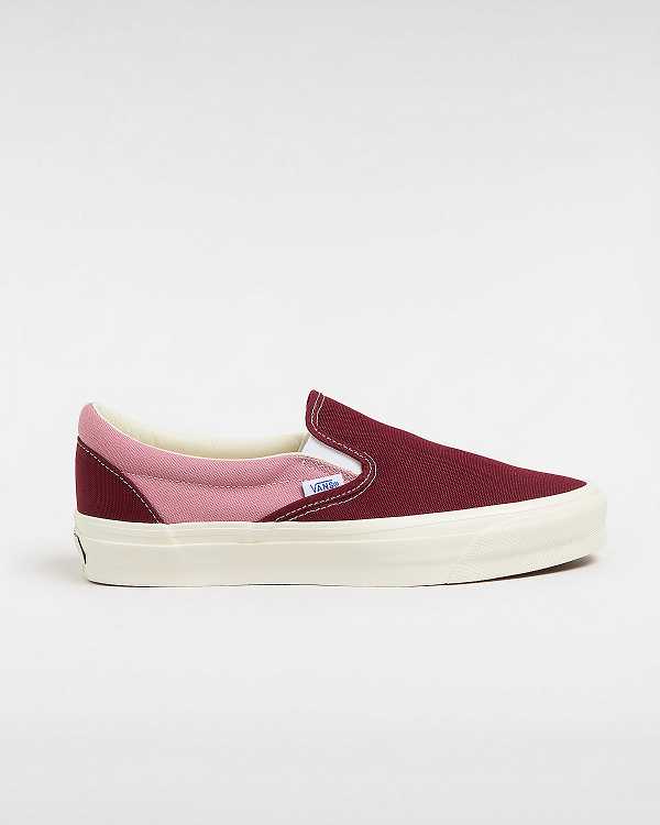 Pink Men Vans Premium 98 Slip On Shoes Australia | VN0354918