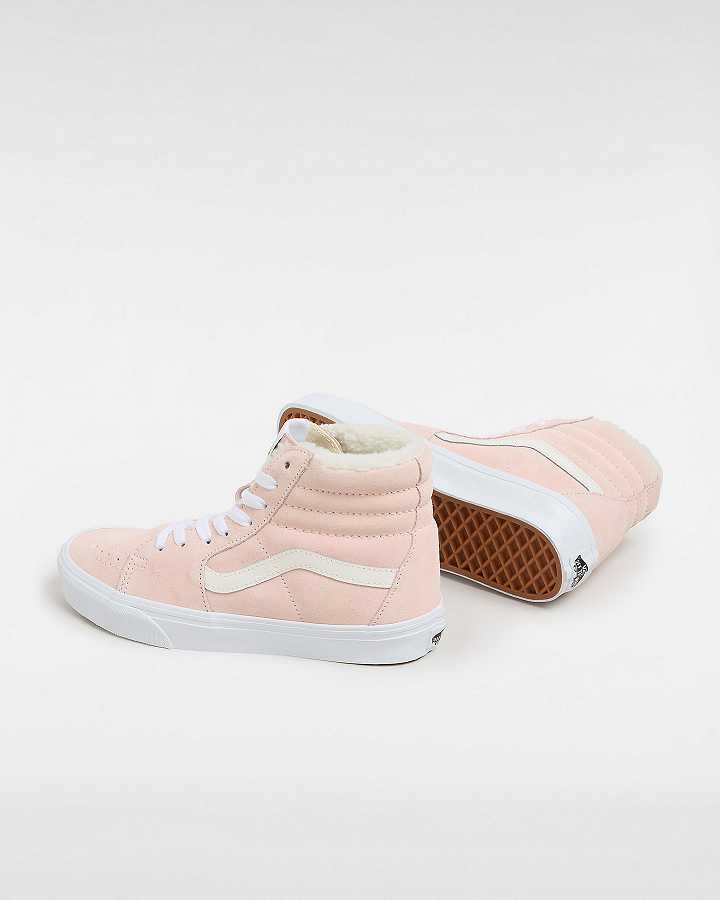 Pink Men Vans Sk8-Hi Skate Shoes Australia | VN1748309