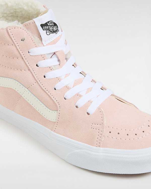 Pink Men Vans Sk8-Hi Skate Shoes Australia | VN1748309