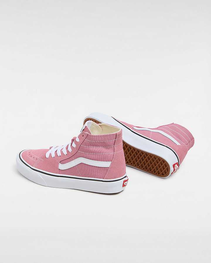 Pink Men Vans Sk8-Hi Tapered Sneakers Australia | VN1675923