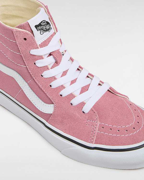 Pink Men Vans Sk8-Hi Tapered Sneakers Australia | VN1675923