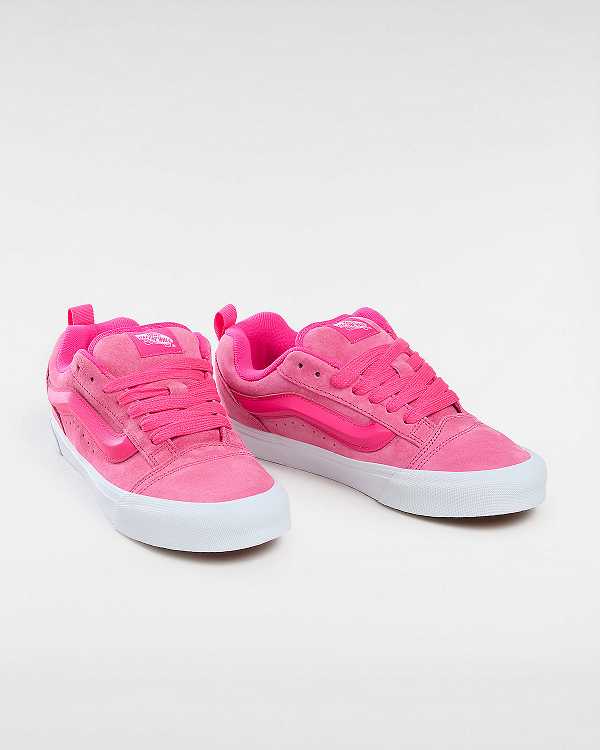 Pink Women Vans Knu Skool Skate Shoes Australia | VN0625394