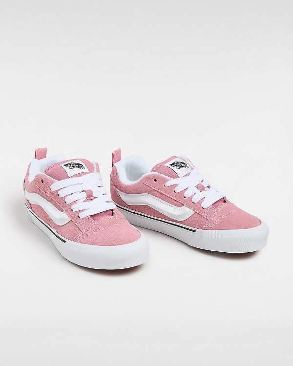 Pink Women Vans Knu Skool Sneakers Australia | VN8519024