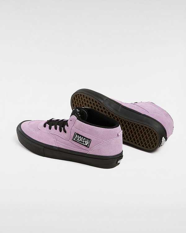 Purple Men Vans Half Cab Skate Shoes Australia | VN9310578