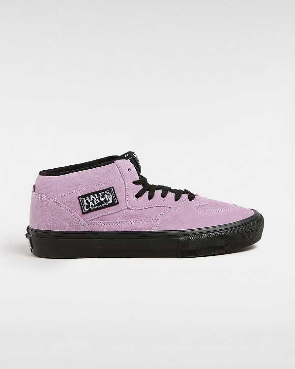 Purple Men Vans Half Cab Skate Shoes Australia | VN9310578