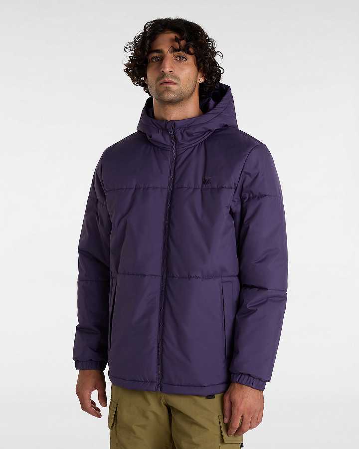 Purple Men Vans MTE Norris Puffer Jacket Australia | VN0734168