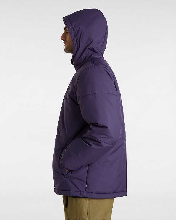 Purple Men Vans MTE Norris Puffer Jacket Australia | VN0734168