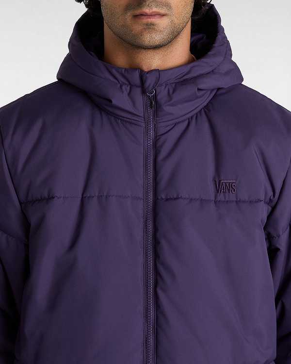 Purple Men Vans MTE Norris Puffer Jacket Australia | VN0734168