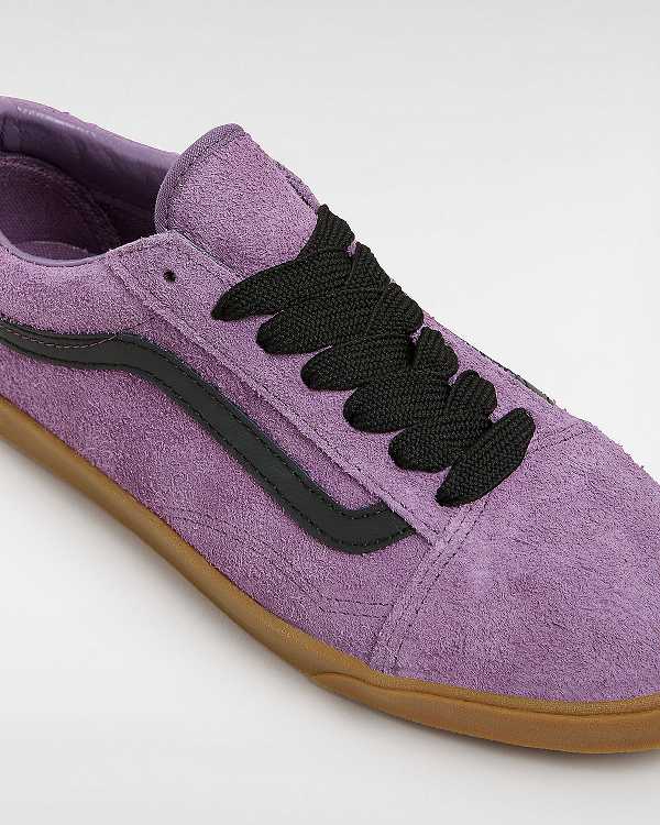 Purple Men Vans Old Skool Lowpro Hairy Suede Sneakers Australia | VN5689712